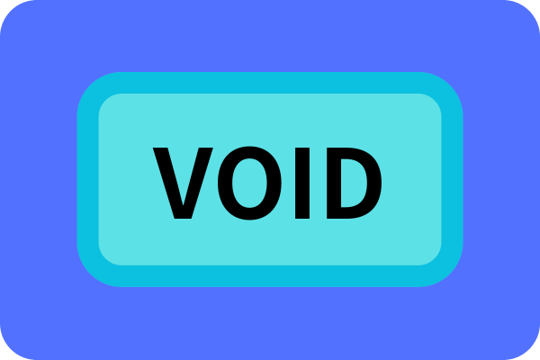 VOID（無効）